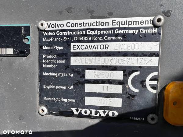 Volvo EW160D Engcon - 11