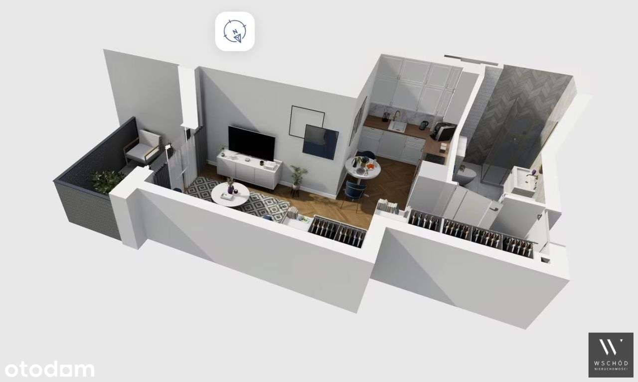 Komfortowa garsoniera + balkon| Promocja-4