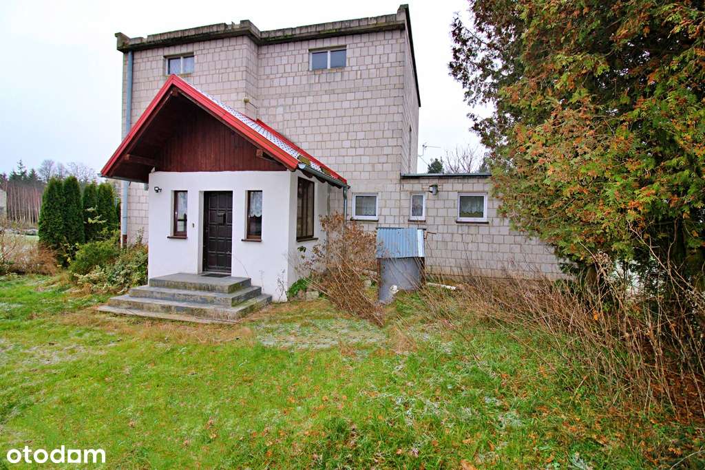 Duża działka 5023 m² z domem 112 m² + garaż-5