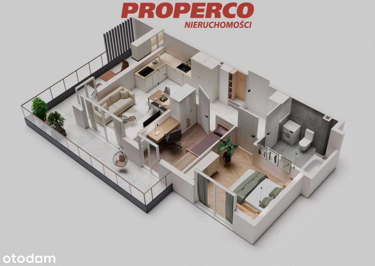 Mieszkanie 3 pok., 42,80m2, 2p, Jędrzejów-10