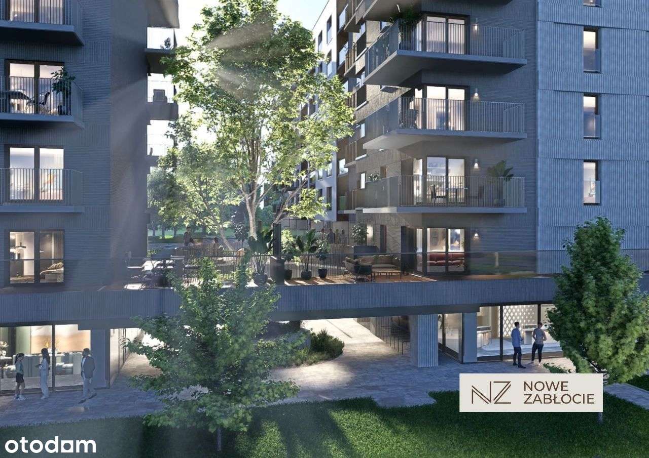 NOWE ZABŁOCIE / 2 balkony 13,62m2 / Od dewelopera / Bez prowizji - Pełny obrazek: 5/15