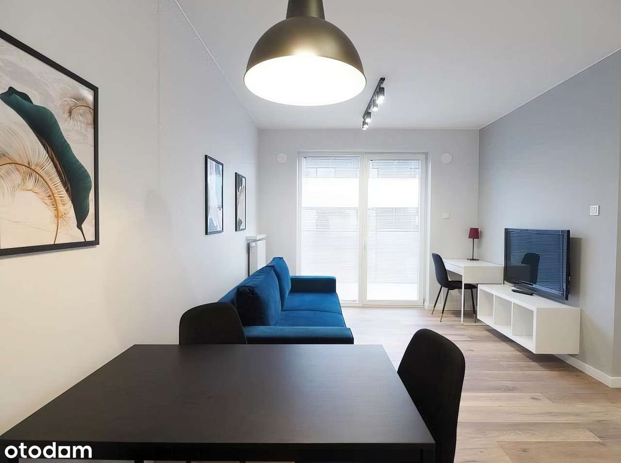Nowoczesne mieszkanie 34 m² z aneksem sypialnym – Wola, ul. Karolkowa