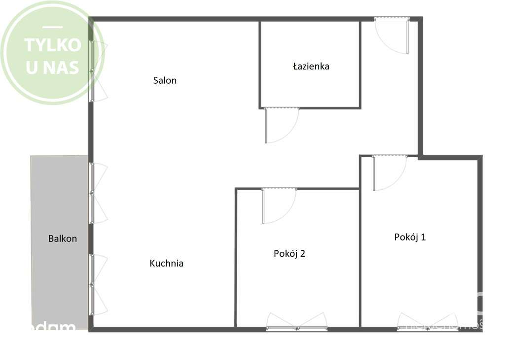 Pogodno 3 pokoje z balkonem-12