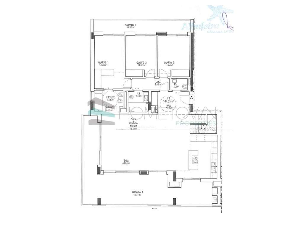 Magnífica Penthouse T3 com RoofTop - Albufeira Green-41