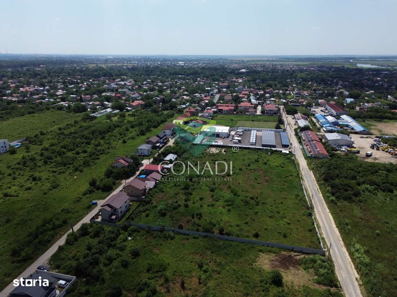 Teren Mogosoaia - PUZ aprobat pentru vile P+1E - Imagine principală: 2/11
