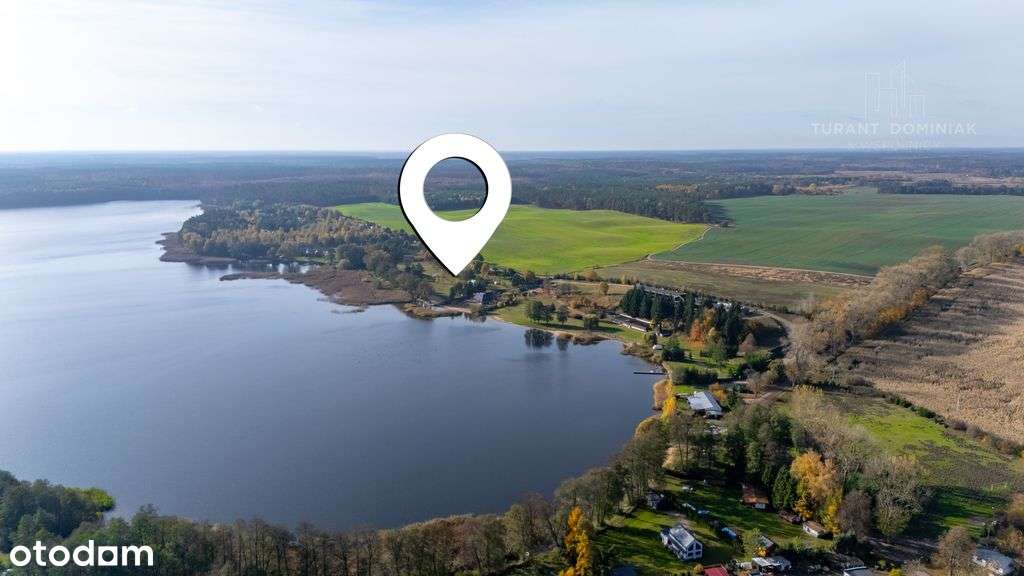 Malowniczo położona działka - jezioro Lubie-7