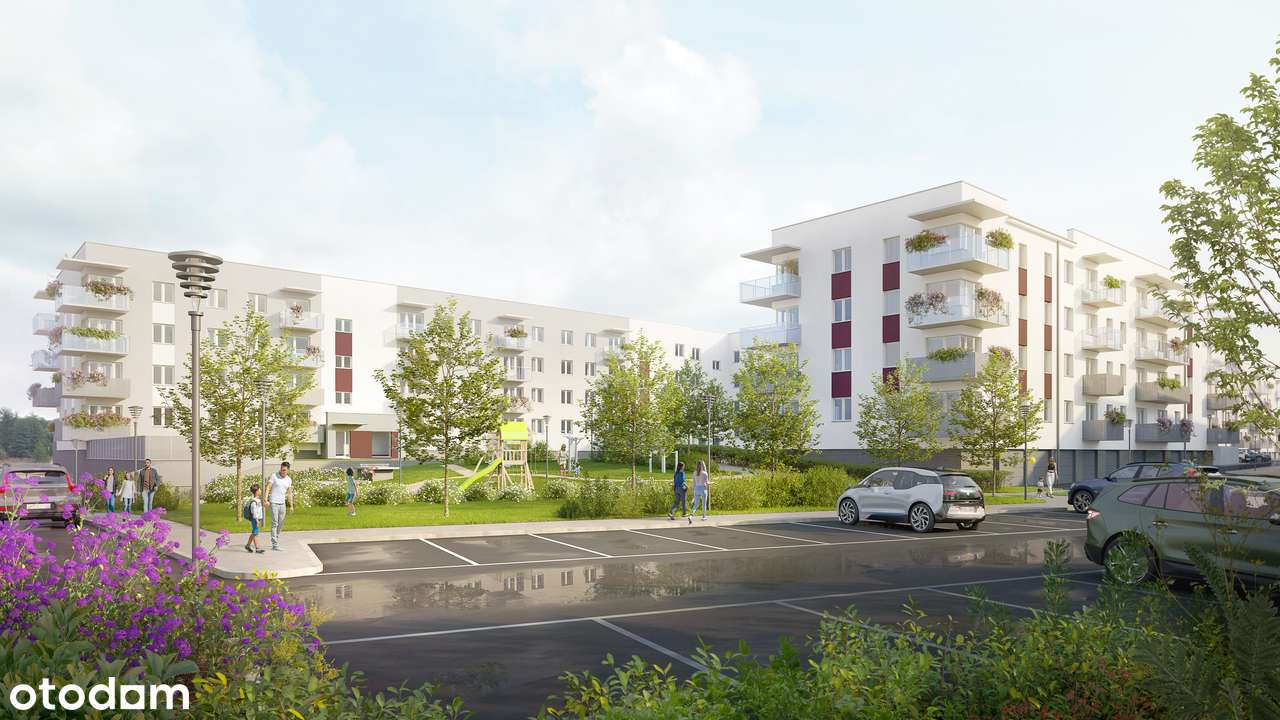 Cukrownia Apartamenty | M19, 74,63 m² na 3 piętrze z dużym balkonem - Pełny obrazek: 4/4