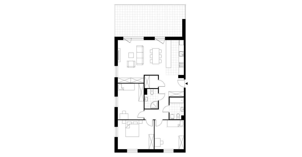Fokus Bielany  | mieszkanie 4-pok. | 22 - Pełny obrazek: 4/8