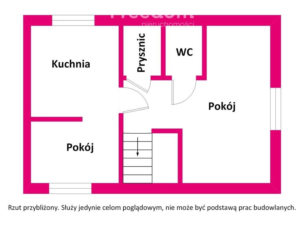 Dom z 3 niezależnymi mieszkaniami- centrum miasta - Pełny obrazek: 5/9