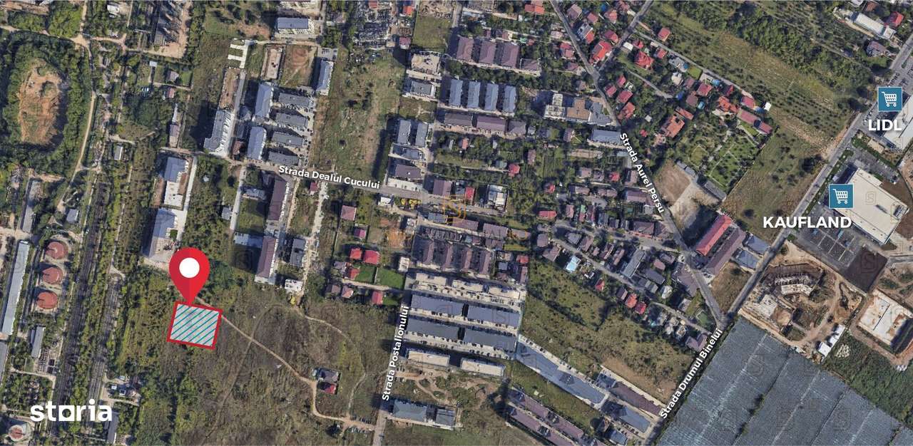 Teren de vanzare 592 mp, zona Grand Arena Mall – Postalionului, Sect.4 - Imagine principală: 2/5