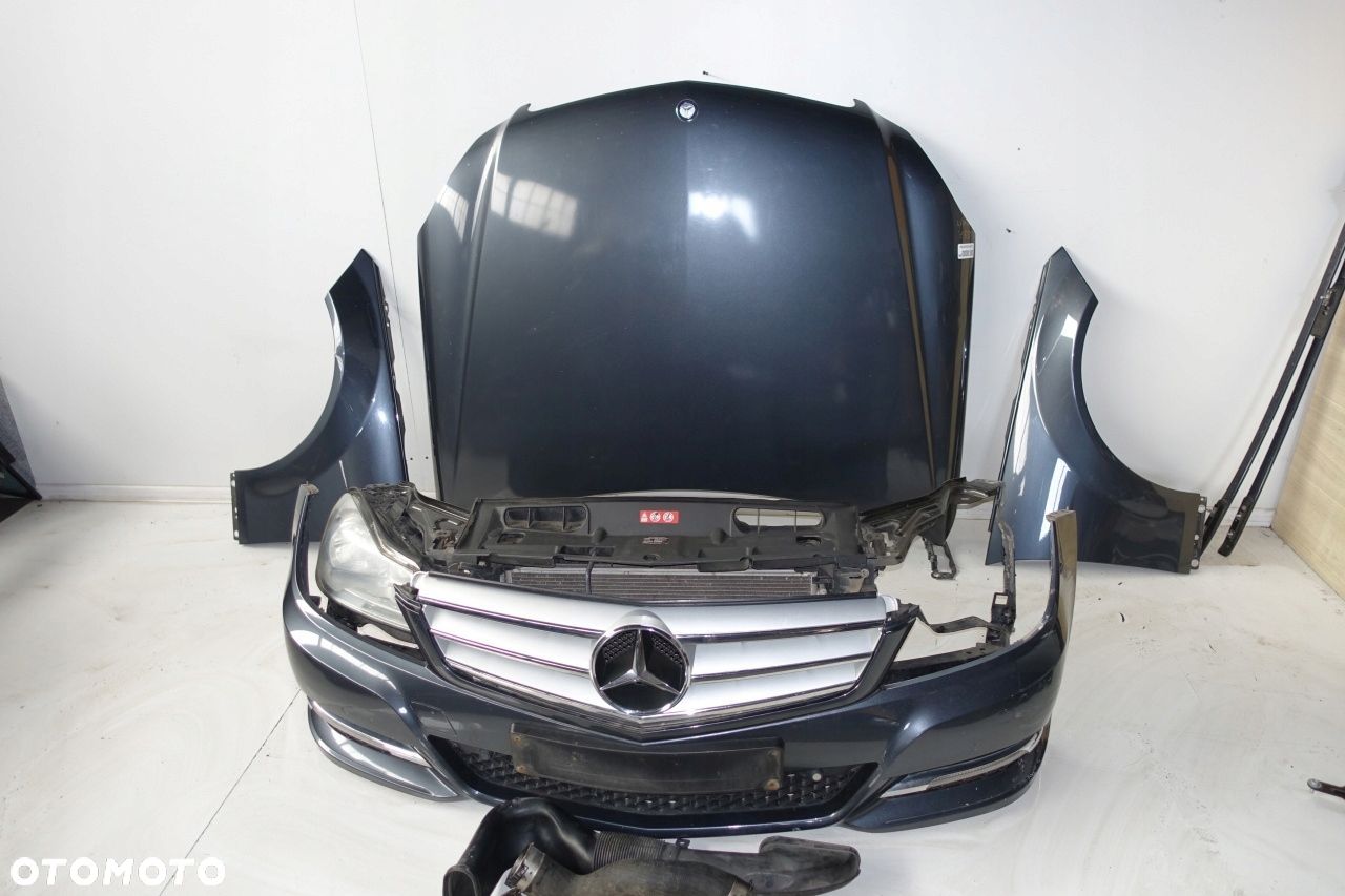 Mercedes w204 przód maska zderzak 2.2 755 LIFT pas przedni wzmocnienie - 1