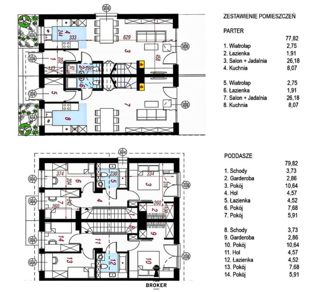 Dom Szeregowy 78,82 m2 w Niepołomicach-2