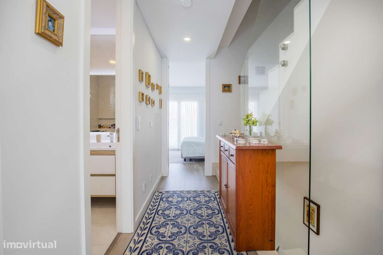Moradia T3+1 garagem box jardim Quinta do Conde Sesimbra-18