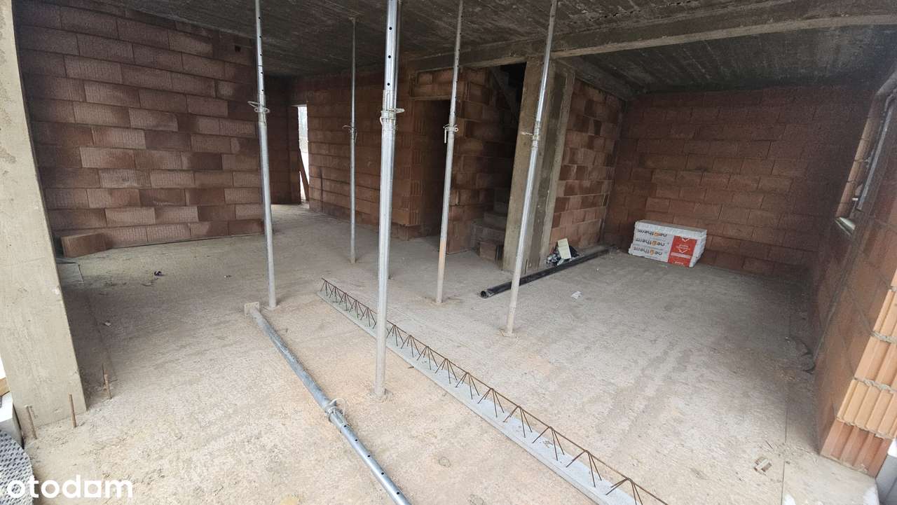 Dom piętrowy stan surowy zamknięty Nowosolna - Pełny obrazek: 5/13