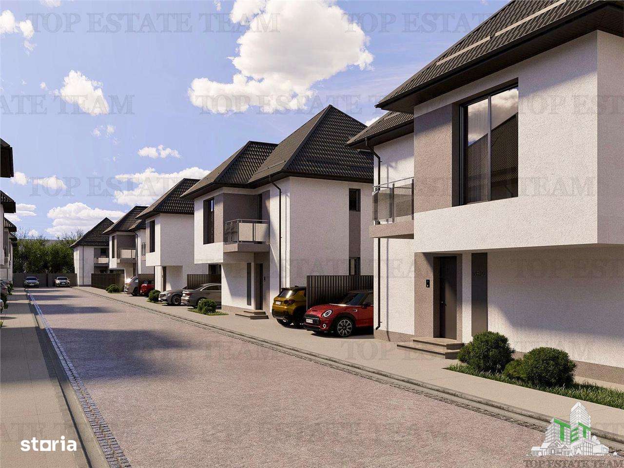 Vila 5 camere cu incalzire in pardoseala pe parter si etaj, mansarda l - Imagine principală: 5/20