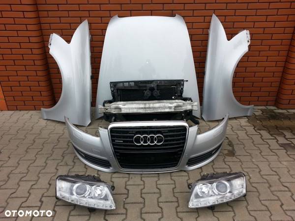 MASKA BŁOTNIK ZDERZAK REFLEKTOR AUDI A6 2009- LX7W - 1