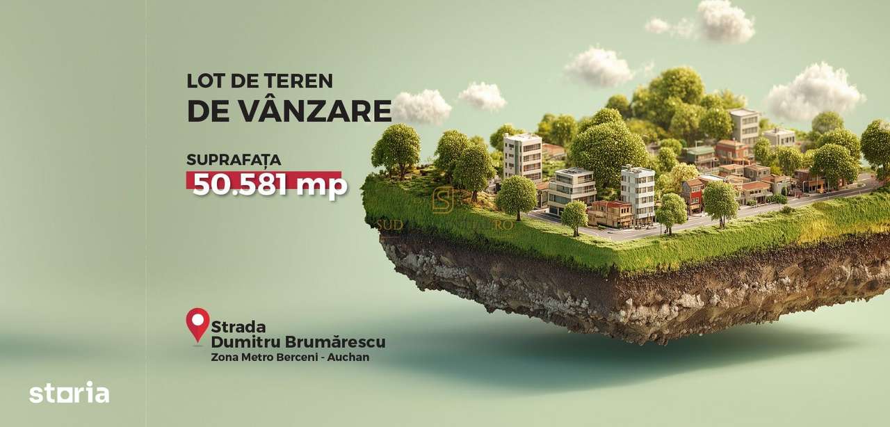 Oportunitate investitie – Teren 50.561 mp, pozitie premium, sector 4 - Imagine principală: 4/12