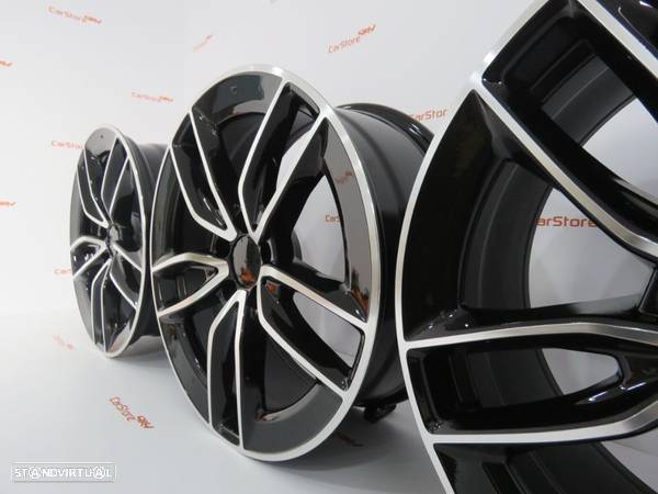 Jantes  Look Mercedes  Cla 18 8 et 45 5x112  PRetas + Polidas - 7