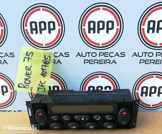 Comandos Ac sofagem, climatronic Rover 75, referência JFC 101785 - 1