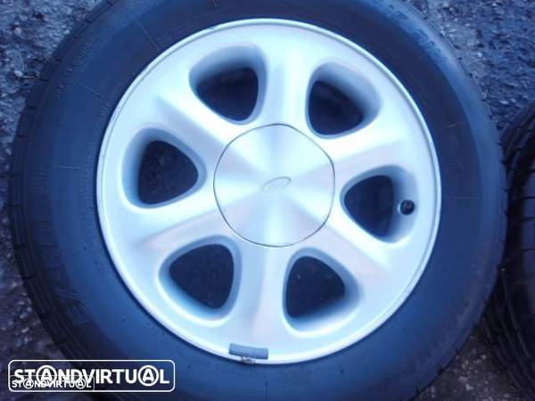 Jantes aluminio c/ pneus 195/65R15 - Provenientes de Ford Scorpio - 2