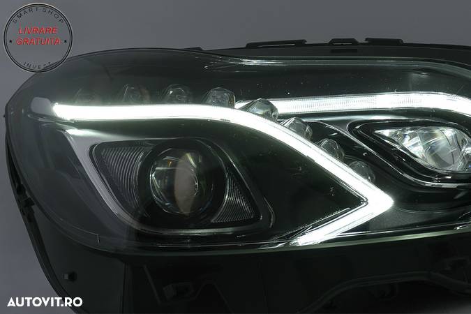 Faruri LED Mercedes E-Class W212 (2009-2012) Facelift Design- livrare gratuita - 3