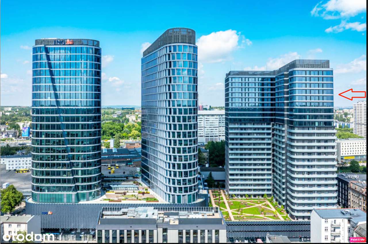 55m2 Narożne 21 PIĘTRO - Widok Na CENTRUM !!! - Pełny obrazek: 4/13