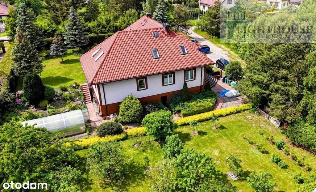 Dom w Trąbkach Wlk. z potencjałem Biznesowym-0