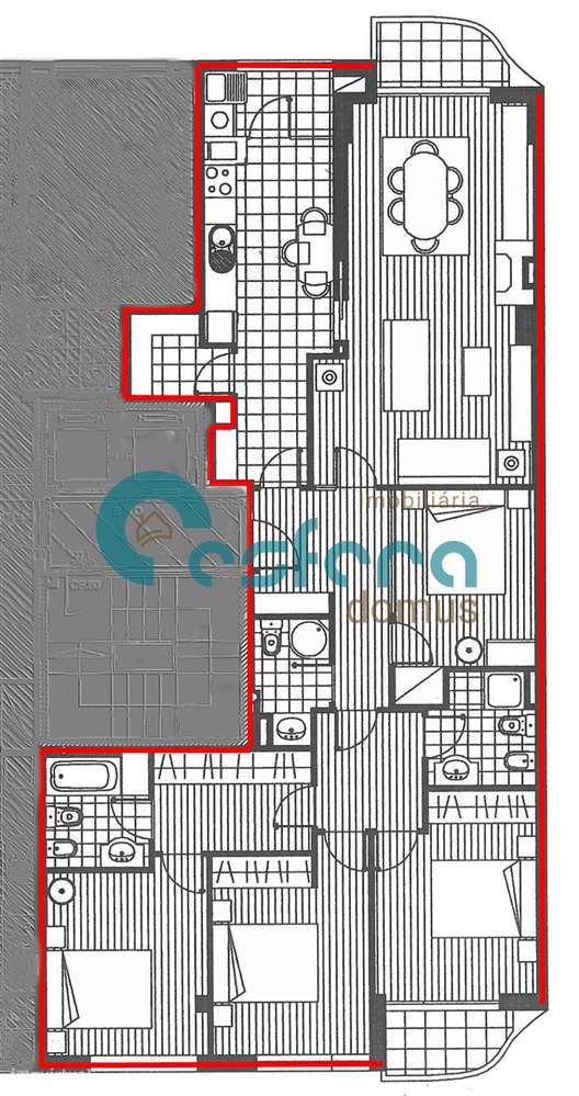 T3+1 com 2 garagens box - Vilar Paraíso, Quinta Rosas, Gaia-14