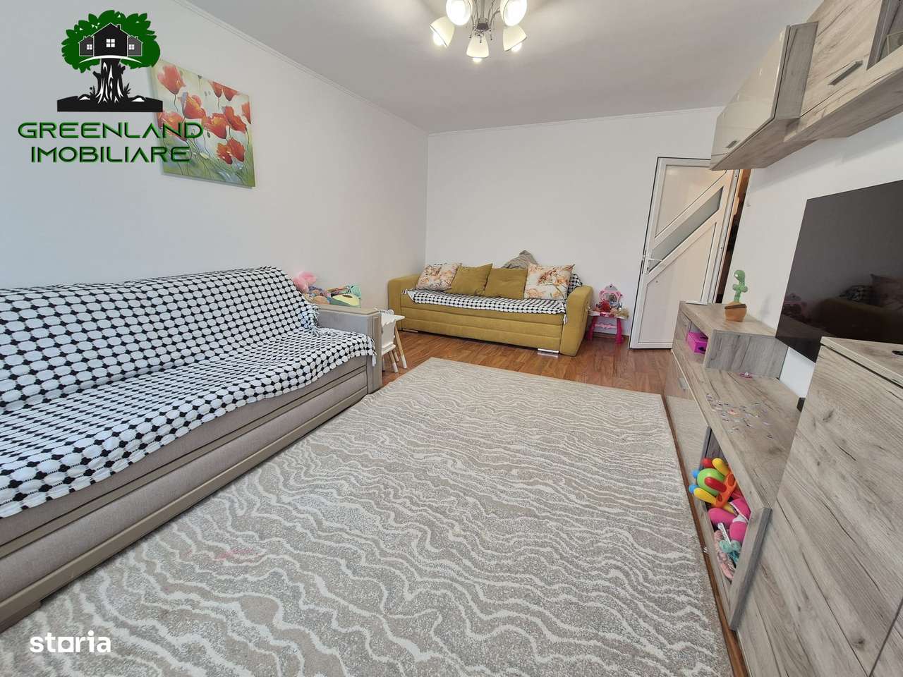 Apartament 3 camere, 2 bai, 72 mp, DECOMANDAT, bloc 1986, Nicolina - Imagine principală: 3/11