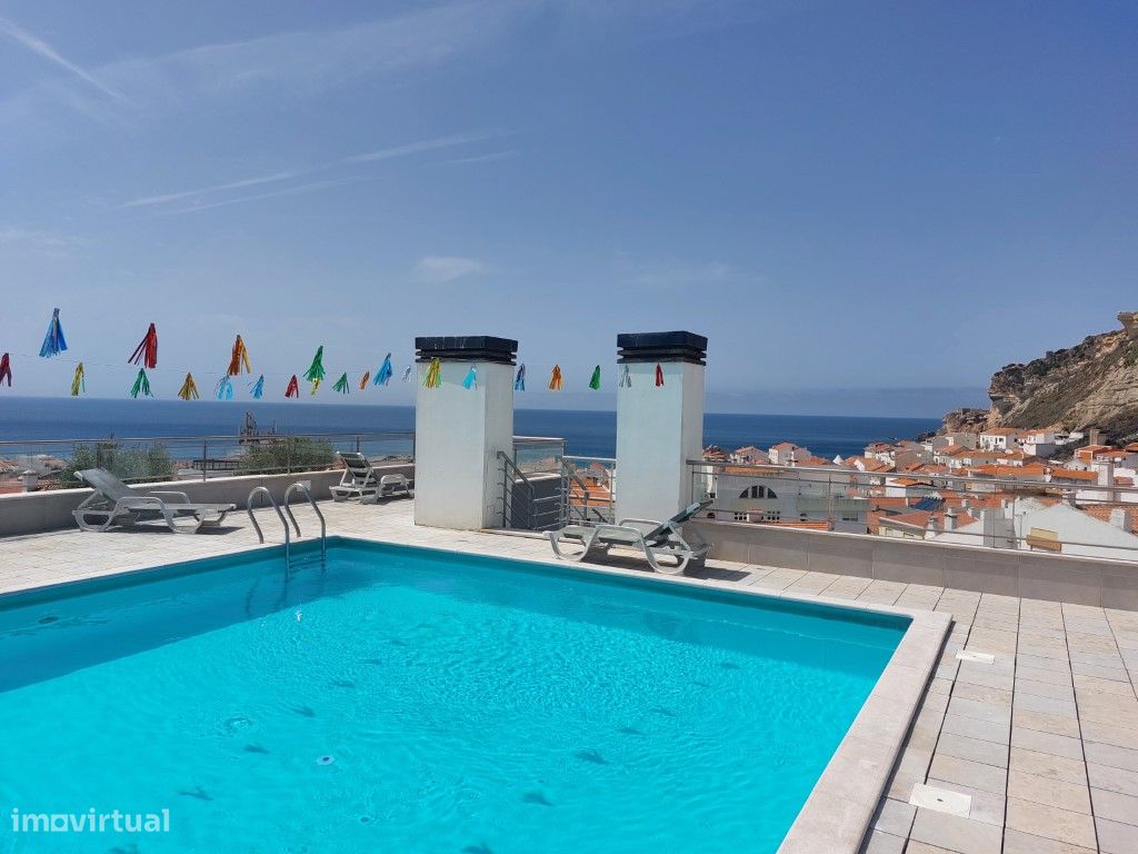 Apartamento T2 no Coração da Nazaré com Piscina e Deslumbrante Vist... - Grande imagem: 1/30