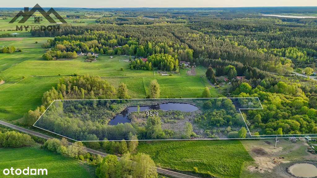 Działka 2.46h ze stawem w otoczeniu lasów i jezior-4