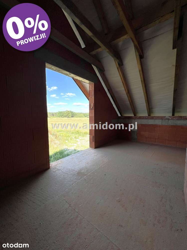 Nadbiel, dom wolnostojący w budowie, działka1420m-18