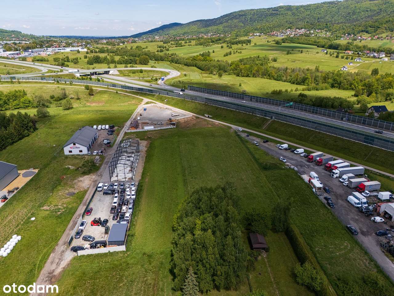 Działka inwestycyjna o przeznaczeniu produkcyjno-usługowym - Pełny obrazek: 4/8