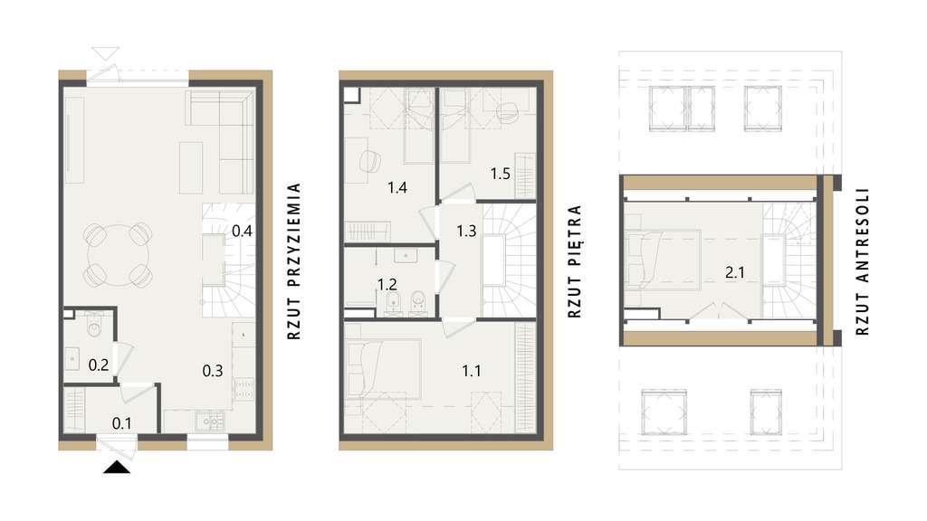 Bliźniak 90m2 Jagodowo! Wirtualny spacer-5