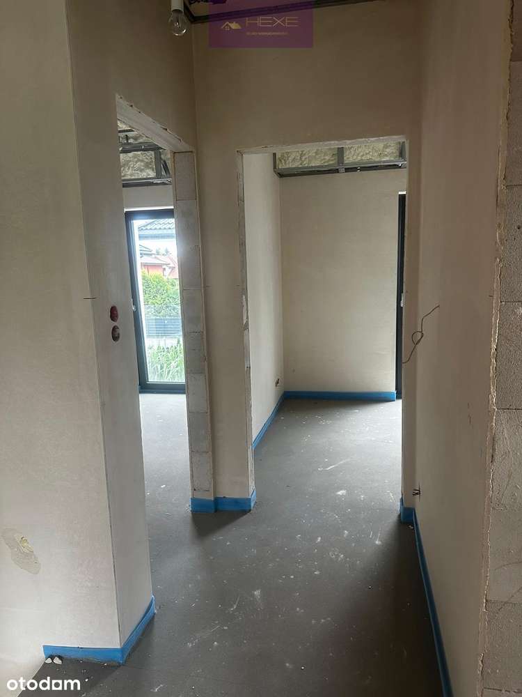 Nowoczesny bliźniak z garażem, ogrzewanie gazowe-11