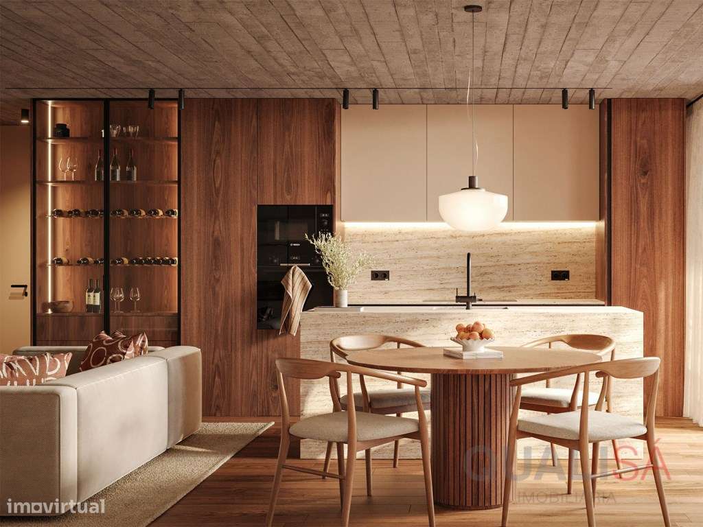 Apartamento T2 novo com logradouro em empreendimento de luxo no cen...-5