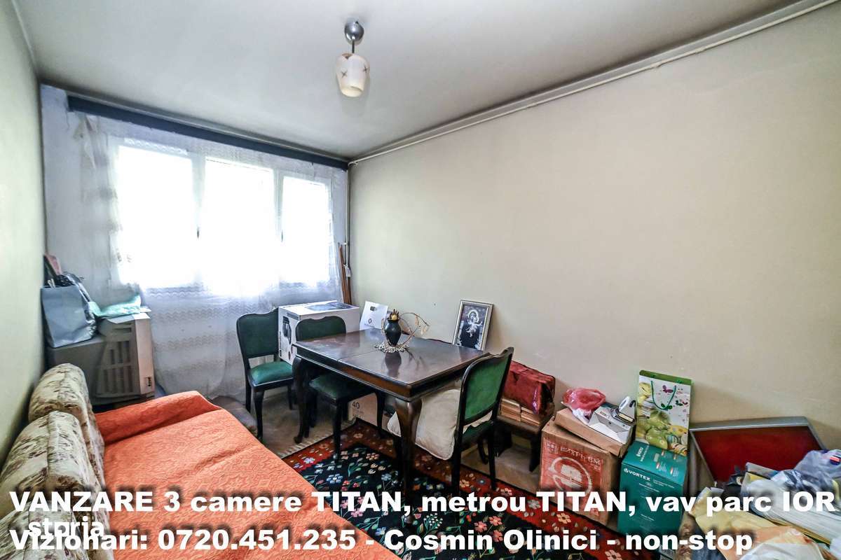 Vanzare 3 camere TITAN, Aleea Barajul Lotru, metrou, parc-6
