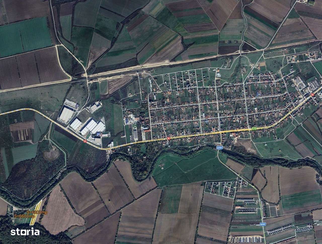 De vânzare: Teren 12.600 mp – Ghiroda - Comision 0% - Imagine principală: 5/7