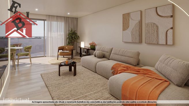T2 mais 1 NOVO AMPLA VISTA MAR 150M2 SANTA MARINHA GAIA 349.000€-9