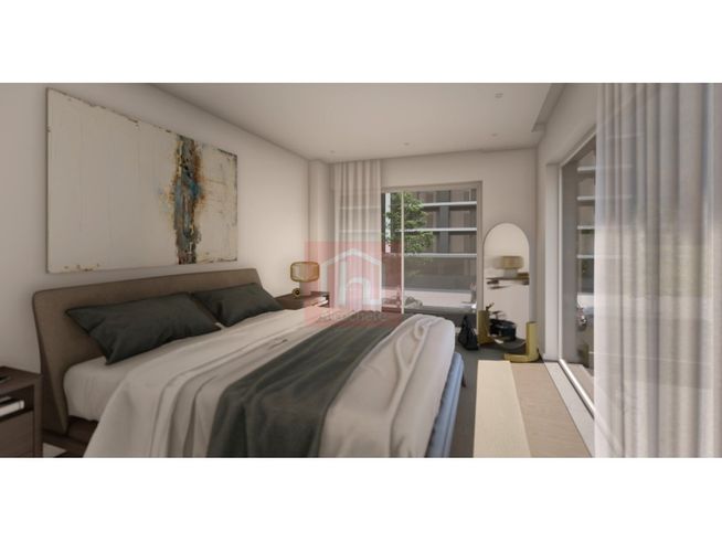 Apartamento T2 com garagem para 2 carros, Montijo-12