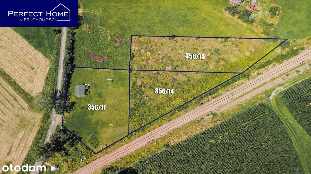 Działka budowlano-rolna z  drewnianym domkiem letniskowym - 67 arów - Pełny obrazek: 4/11