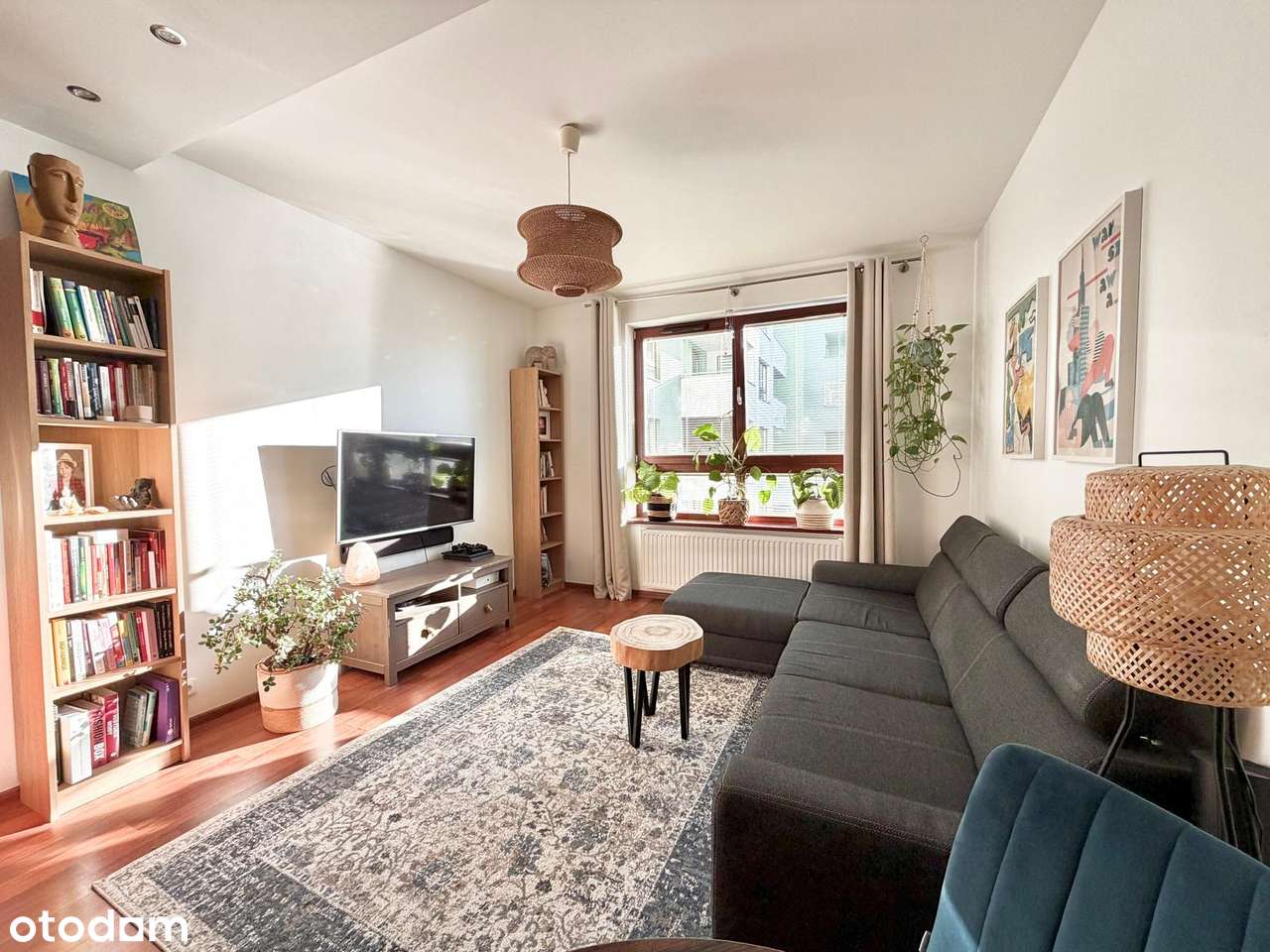 Komfortowe 3-pokojowe mieszkanie przy parku Kępa Potocka | Żoliborz - Pełny obrazek: 3/15