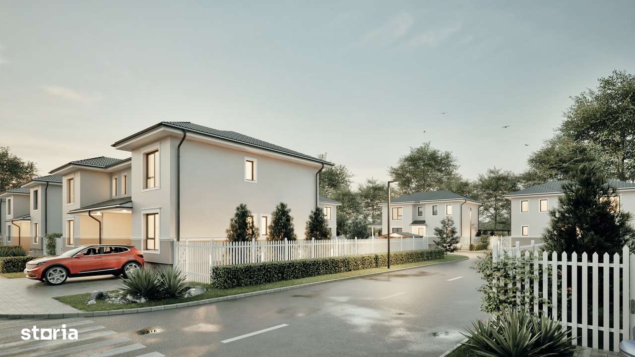 Duplex modern, compartimentat inteligent, loc de joaca pentru copii-14