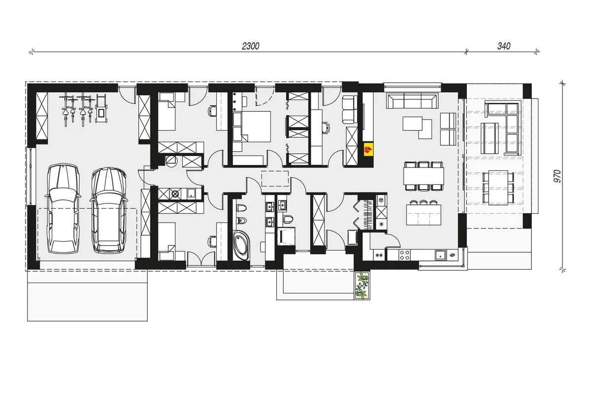 DOM PARTEROWY WOLNOSTOJĄCY I LESZNOWOLA I MAGDALENKA-16