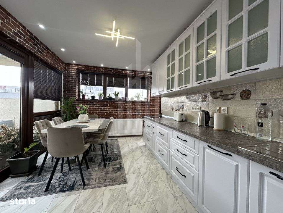Penthouse de lux cu terasa si 2 balcoane de inchiriat Doamna Stanca - Imagine principală: 4/10