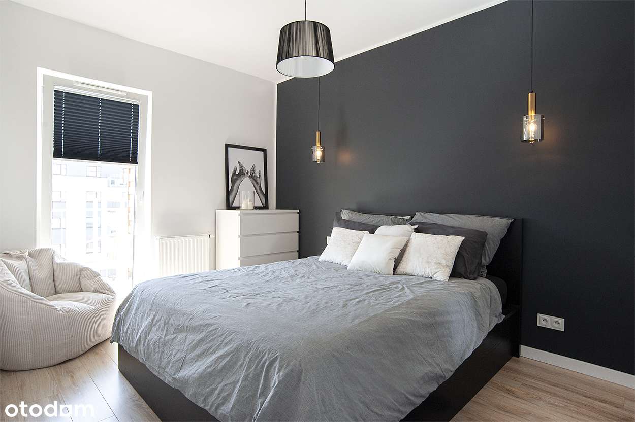 Stylowe, 2-pokojowe mieszkanie 36 m² z balkonem –pełne wyposażenie - Pełny obrazek: 4/9