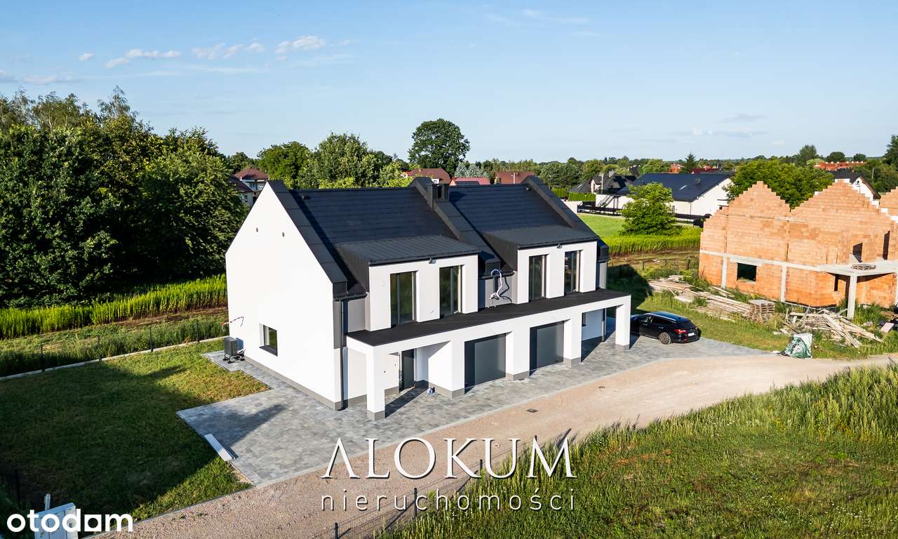 Przestronny i komfortowy dom w zabudowie bliźniaczej, Niepołomice.