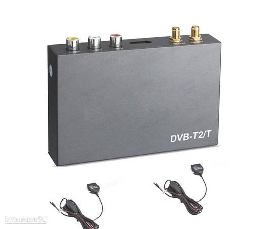 BOX TDT ANTENA DUPLA DVB-T DIGITAL TV - 1