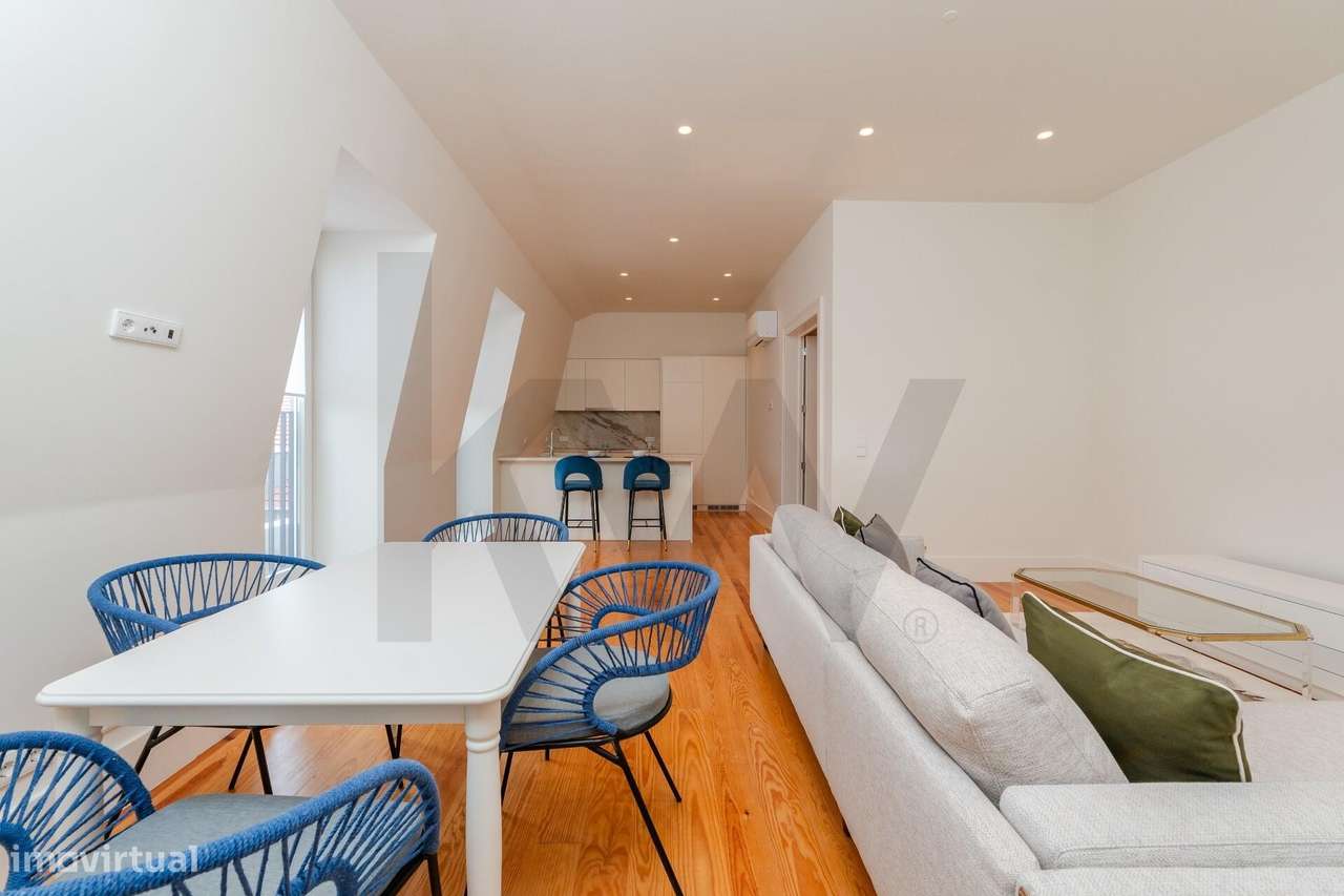 T2 de Luxo com Vista Rio — Largo de Santos, Lisboa - Grande imagem: 2/32