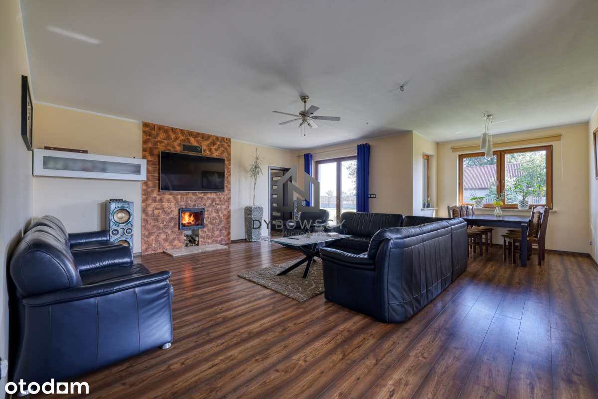 Parterowy dom 196m² z ogrodem 2500 m² i garażem - Pełny obrazek: 5/17